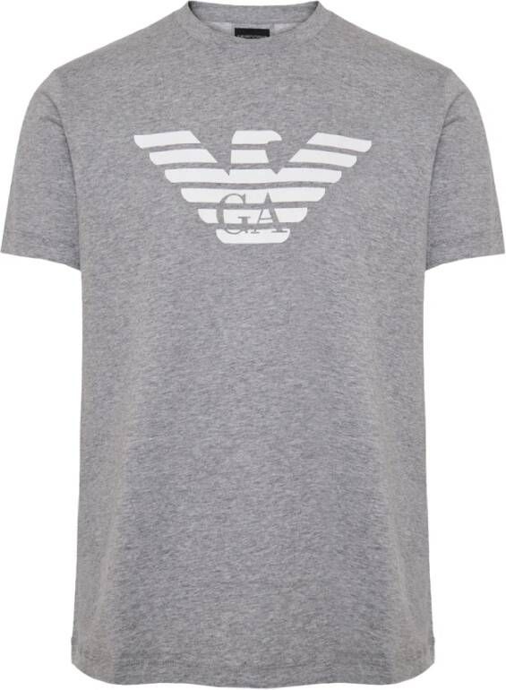 Emporio Armani T-Shirts Grijs Heren