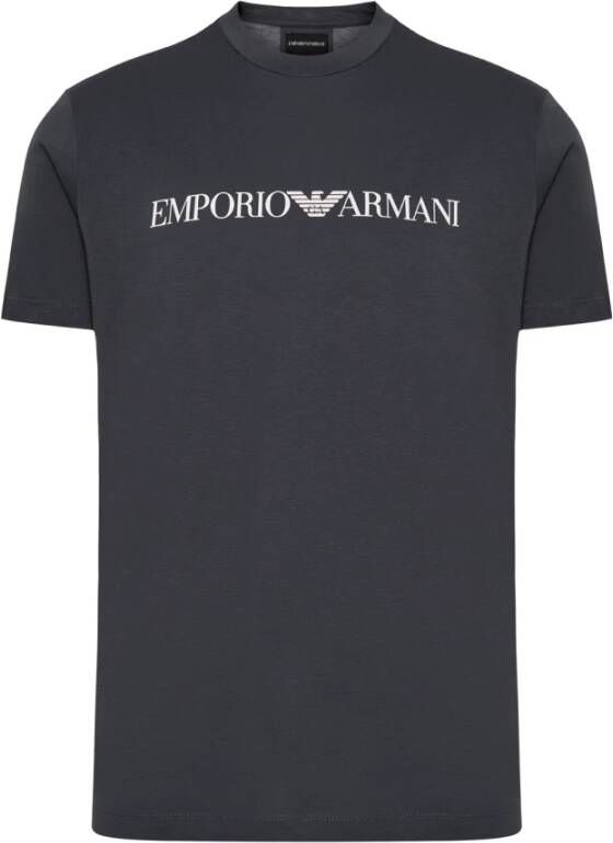 Emporio Armani T-Shirts Grijs Heren