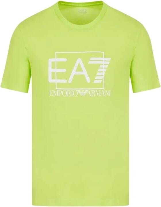 Emporio Armani T-Shirts Groen Heren