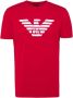 Emporio Armani T-Shirts Rood Heren - Thumbnail 1