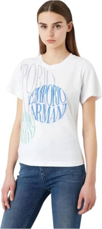Emporio Armani T-Shirts Wit Dames