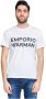 Emporio Armani Short Sleeve Shirts Wit Heren - Thumbnail 5