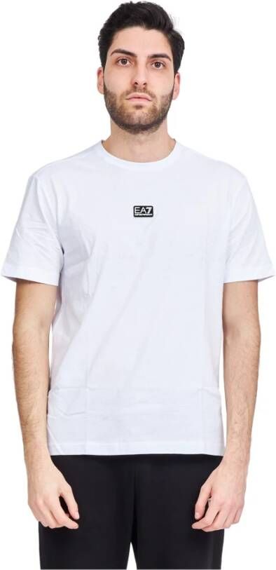 Emporio Armani T-Shirts Wit Heren