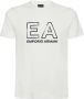 Emporio Armani Katoenen T-Shirt 3L1Tfm 1Jpzz White Heren - Thumbnail 1