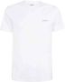 Emporio Armani Wit Logo T-shirt Katoenmix Man White Heren - Thumbnail 1