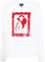 Emporio Armani Dames T-shirt met Grafische Print White Heren - Thumbnail 1