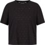 Emporio Armani Upgrade je garderobe met een prachtige Devoré T-shirt Black Dames - Thumbnail 1