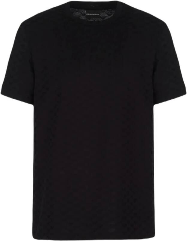 Emporio Armani T-Shirts Zwart Heren