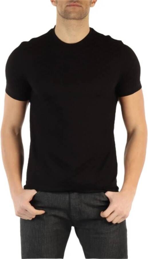Emporio Armani T-Shirts Zwart Heren