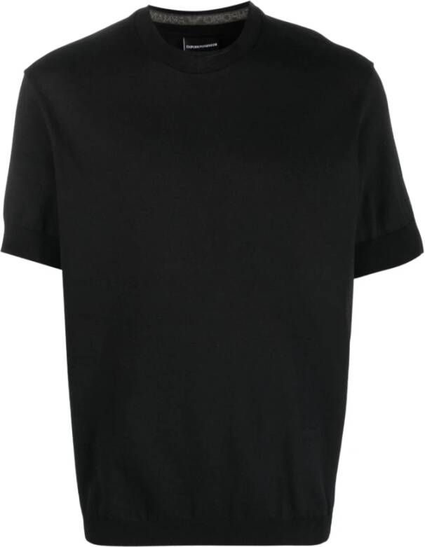 Emporio Armani T-Shirts Zwart Heren