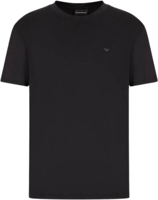 Emporio Armani Iconisch Logo Heren T-Shirt Black Heren
