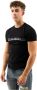 Emporio Armani Aansluitend Ronde Hals T-shirt Black Heren - Thumbnail 1