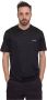 Emporio Armani Logo Print Katoenen T-Shirt Black Heren - Thumbnail 4
