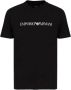 Emporio Armani T-shirt met bedrukt logo Black Heren - Thumbnail 1