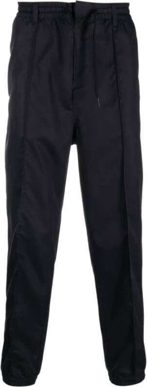 Emporio Armani Tapered Trousers Blauw Heren