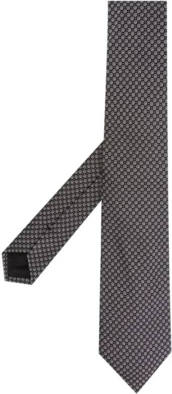 Emporio Armani Zwarte stropdassen van Black Heren