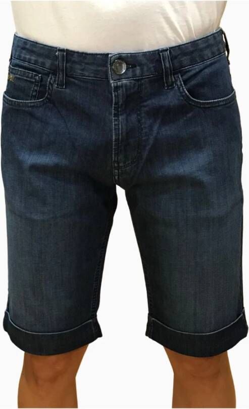 Emporio Armani Trousers Blauw Heren