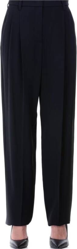 Emporio Armani Elegante zwarte broek voor vrouwen Black Dames