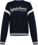 Emporio Armani Navy Blue Ribgebreide Pullover Sweater Blue Heren - Thumbnail 2