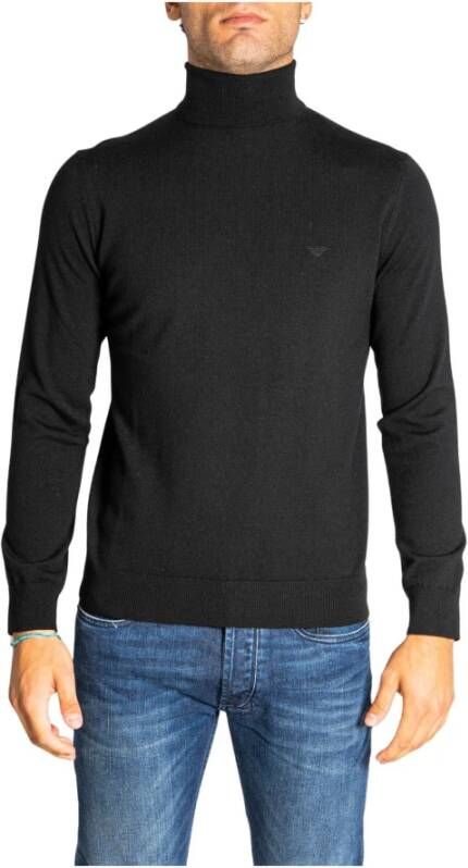 Emporio Armani Turtlenecks Zwart Heren