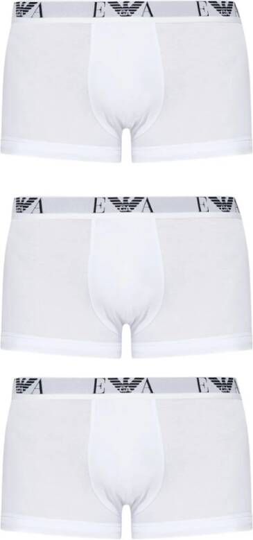 Emporio Armani Upgrade je ondergoed met stijlvolle onderkleding voor mannen White Heren