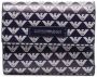 Emporio Armani Dames Knopen Portemonnee Stijlvol Ontwerp Blue Dames - Thumbnail 1