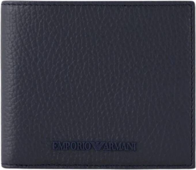 Emporio Armani Wallets & Cardholders Blauw Heren