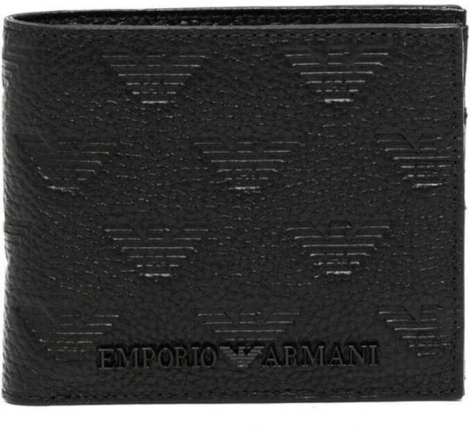 Emporio Armani Wallets & Cardholders Zwart Heren