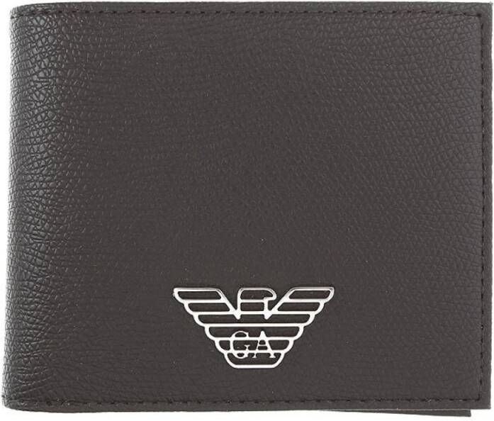 Emporio Armani Wallets & Cardholders Zwart Heren