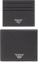 Emporio Armani Minimalistische Portemonnee met Logo en Kaartsleuven Black Heren - Thumbnail 3