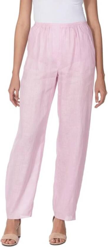 Emporio Armani Wide Trousers Roze Dames
