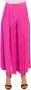 Emporio Armani Wide Trousers Roze Dames - Thumbnail 1