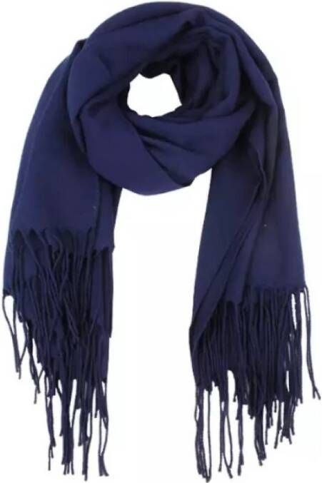 Emporio Armani Winter Scarves Blauw Heren