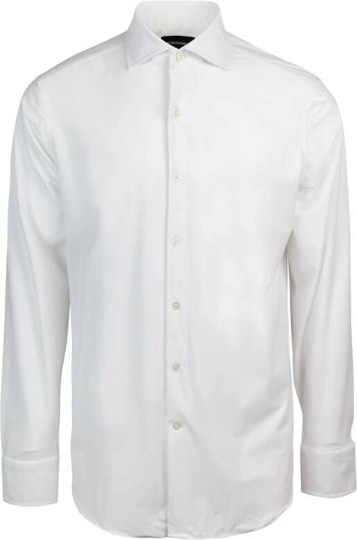 Emporio Armani Witte Overhemden Stijlvol en Trendy White Heren