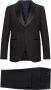 Emporio Armani Zwarte Couture Jurk met Knoopsluiting Black Heren - Thumbnail 1