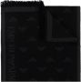 Emporio Armani Antracite Eagle All Over Sjaal Black Heren - Thumbnail 2