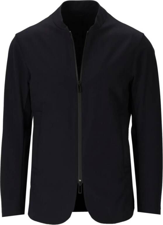 Emporio Armani Zip-throughs Blauw Heren