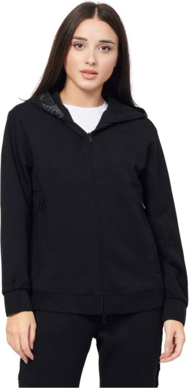 Emporio Armani Sweatshirt met logo Zwart Dames