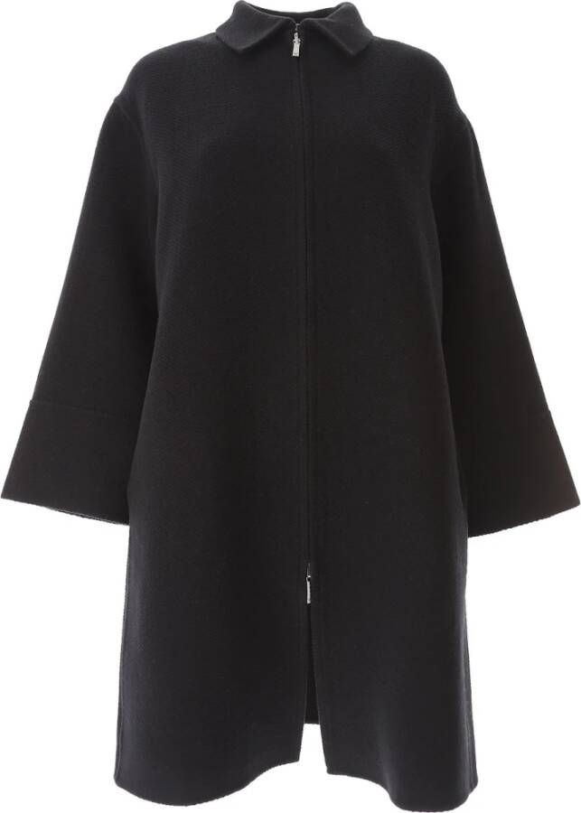 Emporio Armani Zwarte Jassen van Zwart Dames