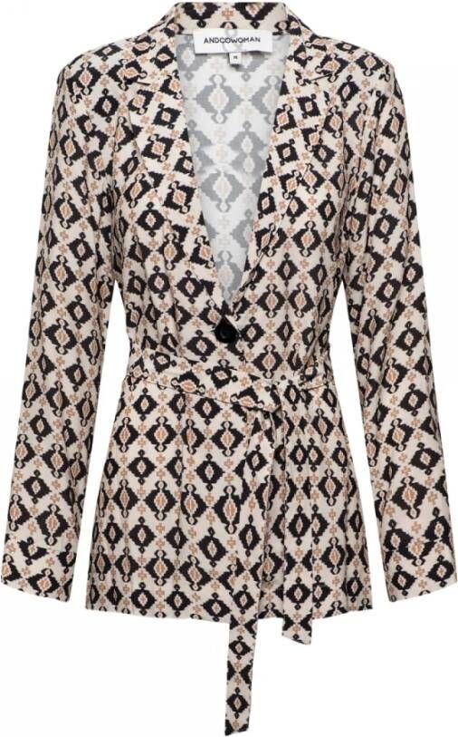 &Co Woman Blazer Beige Dames