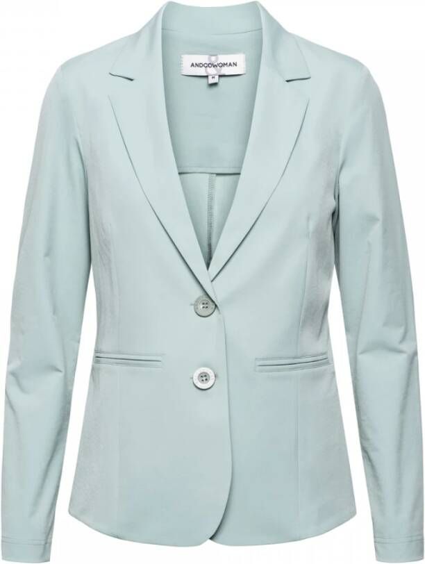 &Co Woman Blazer Blauw Dames