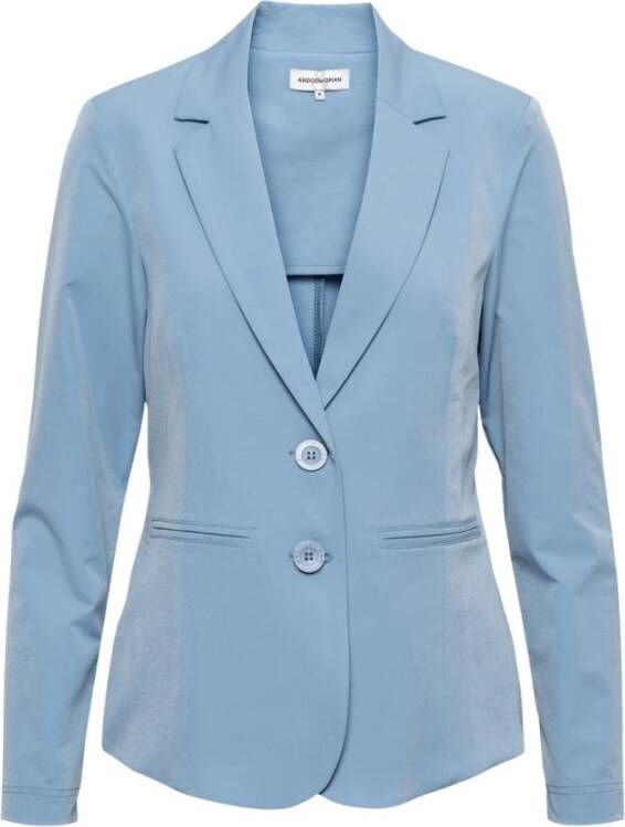 &Co Woman Blazer Blauw Dames