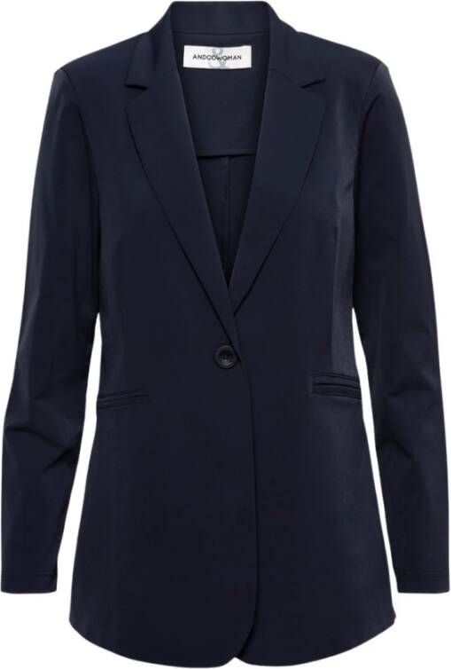 &Co Woman Blazer Blauw Dames