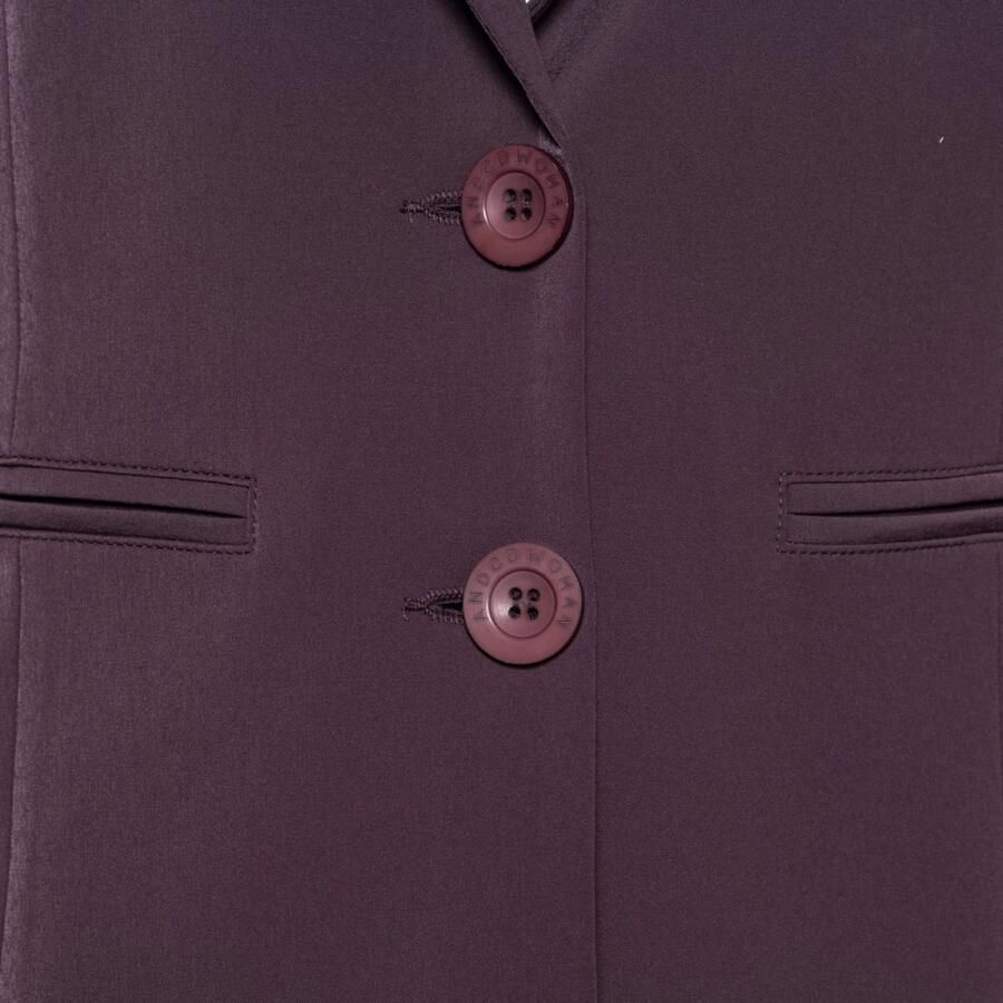 &Co Woman Blazer dames elegante pasvorm donkerblauw Purple Dames - Foto 2
