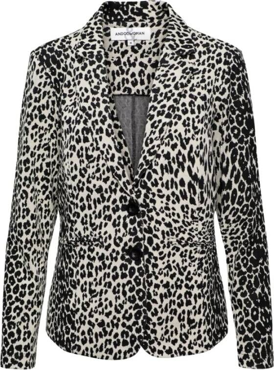 &Co Woman Blazer Zwart Dames
