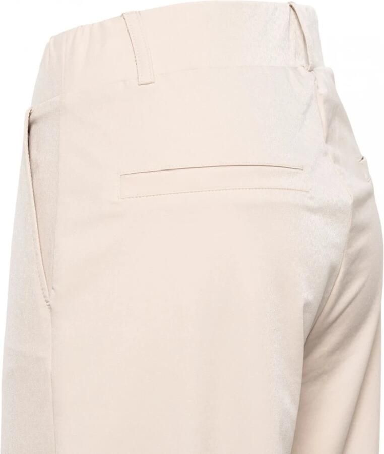 &Co Woman Broek Dames Recht Elegante tijdloze stijl Beige Dames - Foto 5