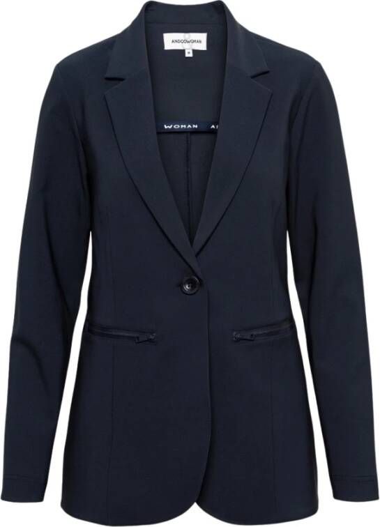 &Co Woman Colette Comfort B Blauw Dames