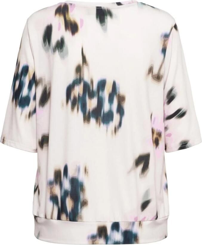 &Co Woman Bloes met lange mouwen en V-hals Multicolor Dames - Foto 5
