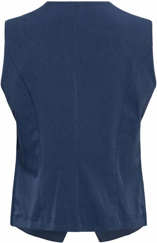 &Co Woman Gewatteerde Vest met Capuchon Blue Dames - Foto 5