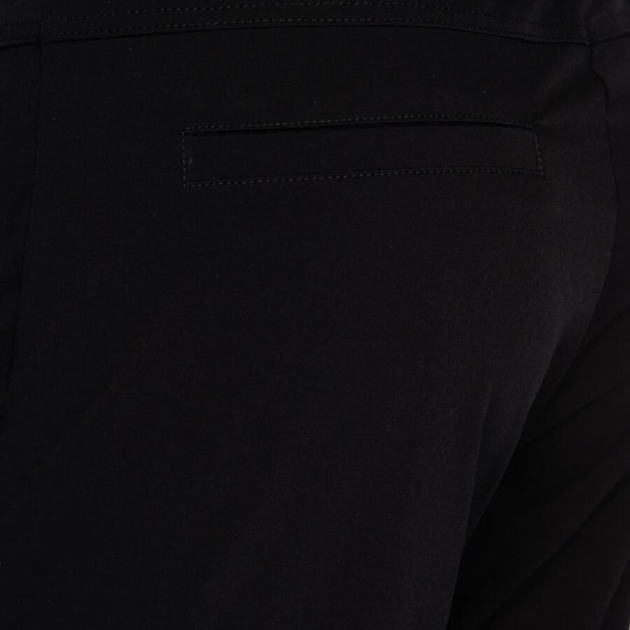 &Co Woman travelstof slim high waist casual broek zwart - Foto 2